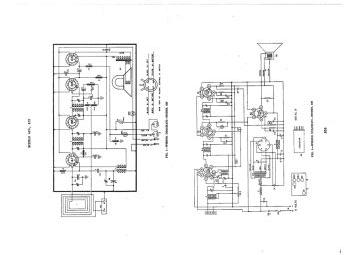 Crosley 438 ;Chassis schematic circuit diagram